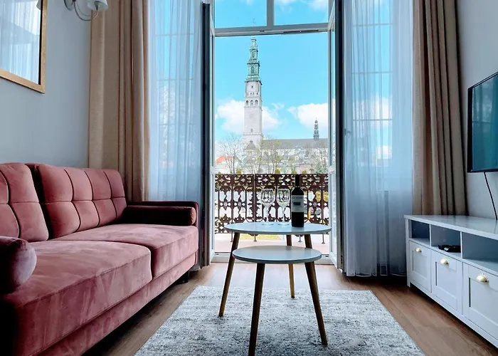 Apartment Bialy Kruk Vis-a-vis Jasnej Gory Czestochowa